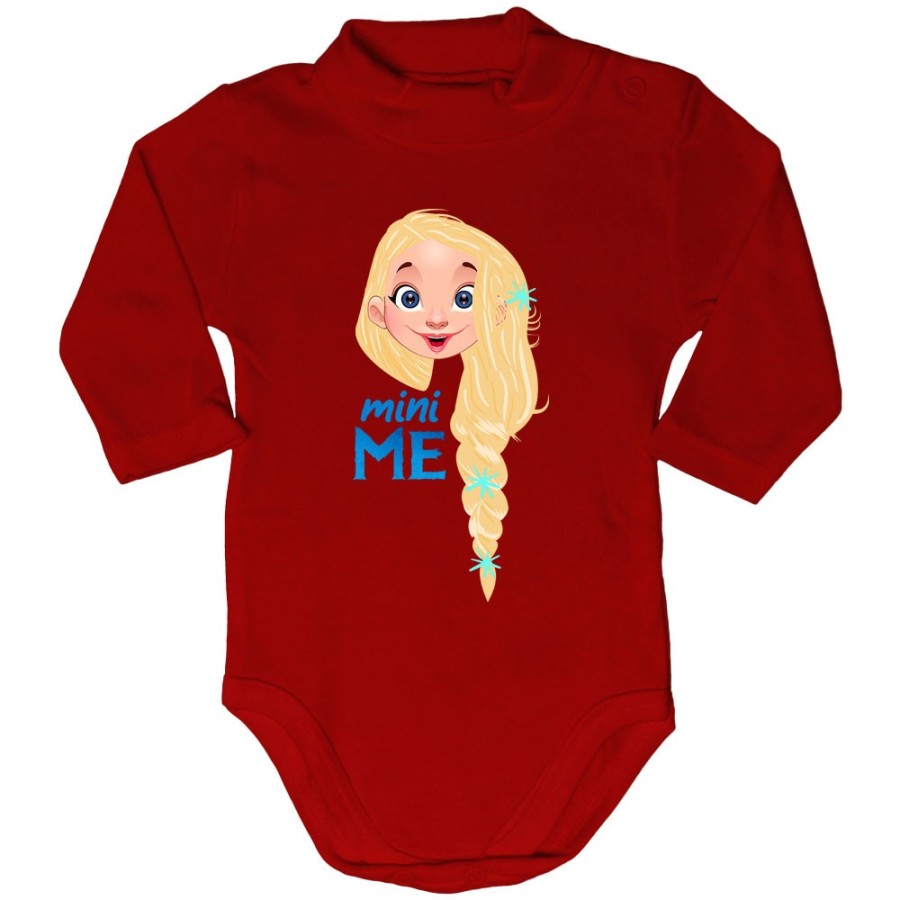 Body lupetto neonata mini me elsa Per la famiglia