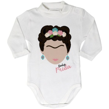 Body lupetto neonato baby frida kahlo