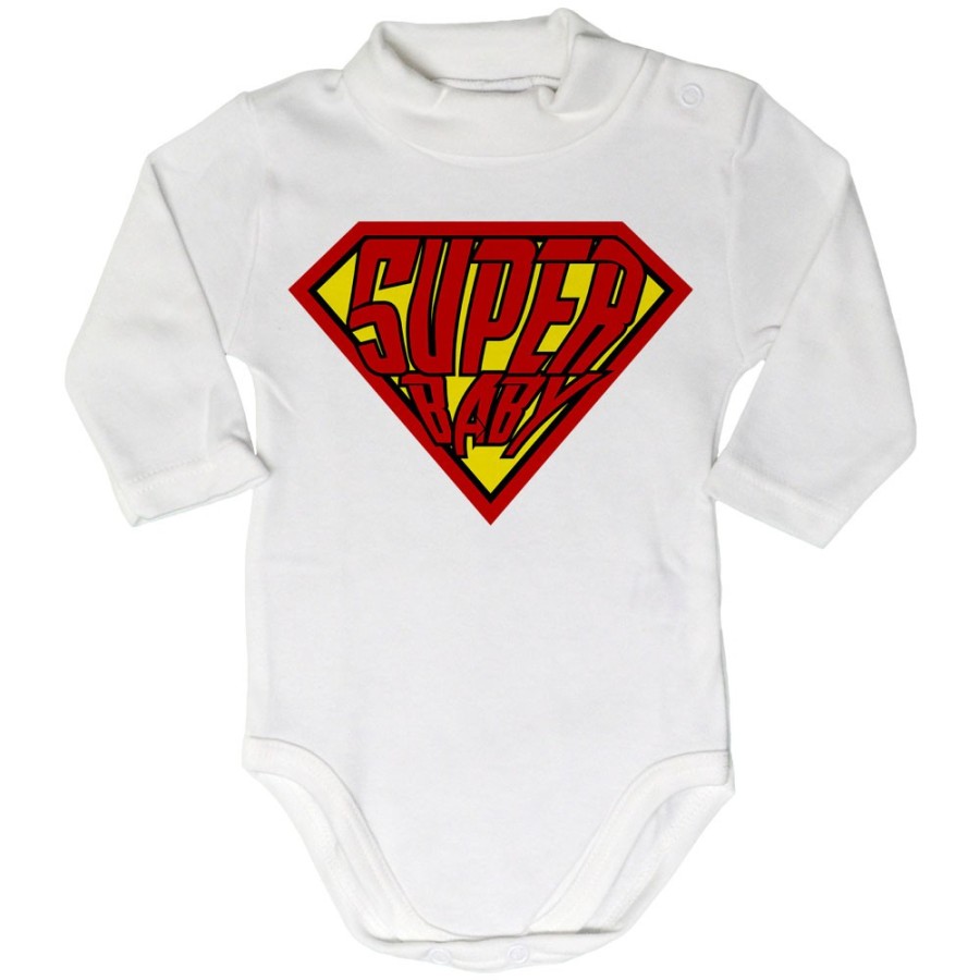 Body lupetto neonato super baby Per la famiglia