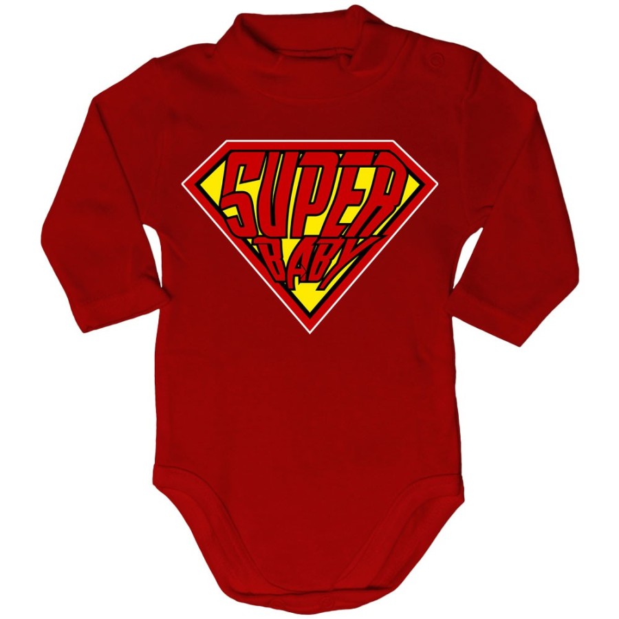 Body lupetto neonato super baby Per la famiglia