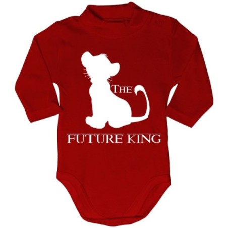 Body lupetto neonato the future king queem lion Per la famiglia