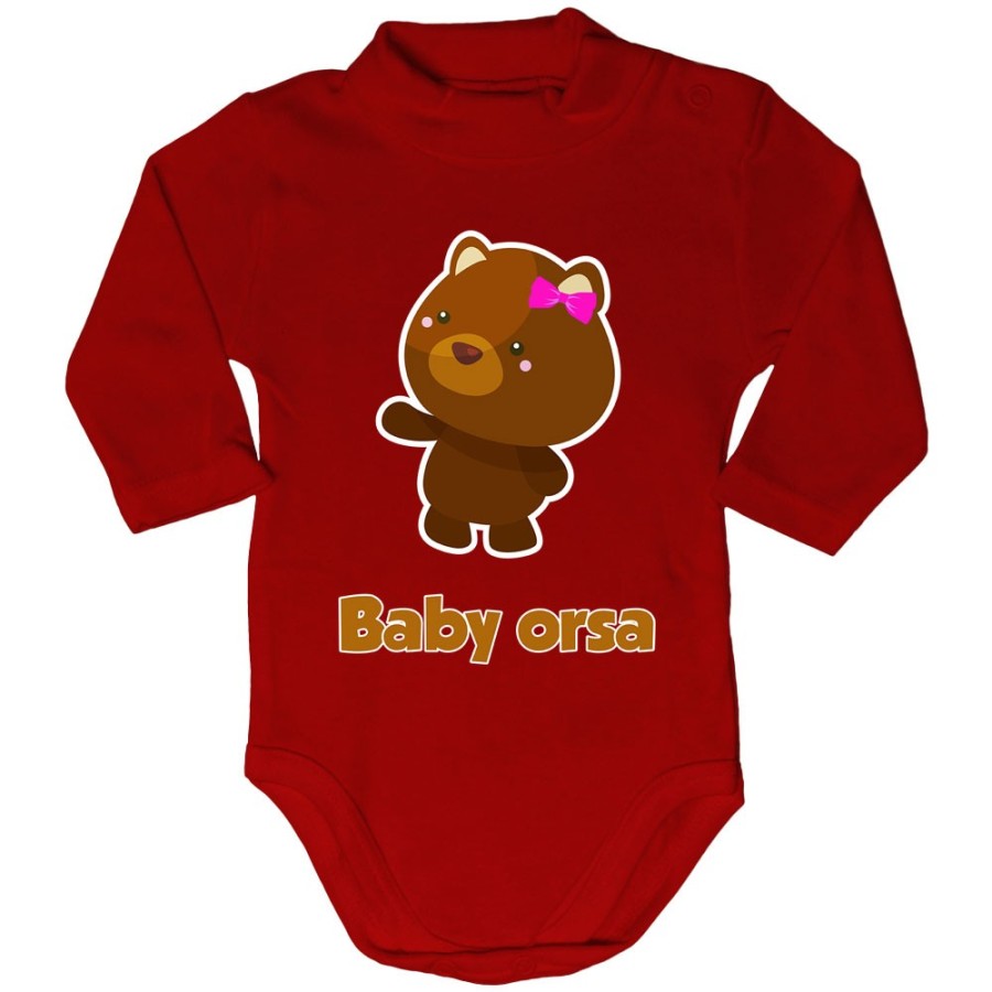 Body lupetto neonato baby orso baby orsa Per la famiglia