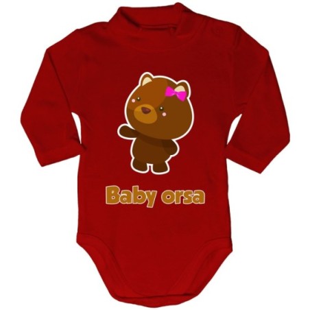 Body lupetto neonato baby orso baby orsa Per la famiglia