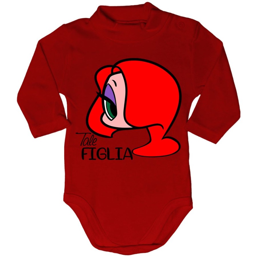 Body lupetto neonata tale figlia jessica rabbit Per la famiglia