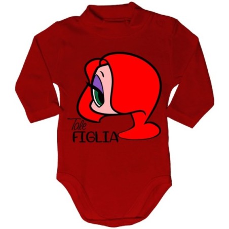Body lupetto neonata tale figlia jessica rabbit Per la famiglia
