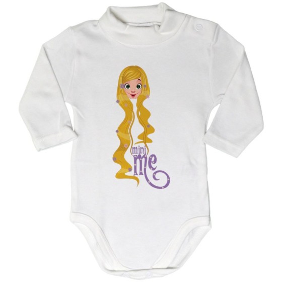 Body lupetto neonata mini me rapunzel Per la famiglia