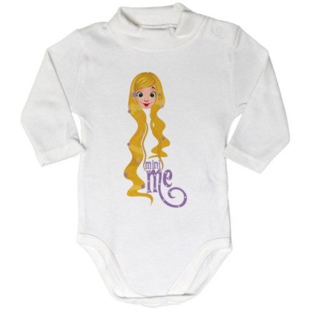Body lupetto neonata mini me rapunzel