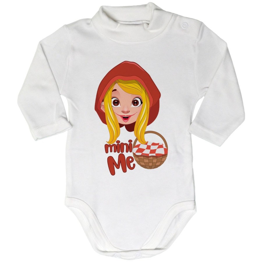 Body lupetto neonata mini me cappuccetto rosso Per la famiglia