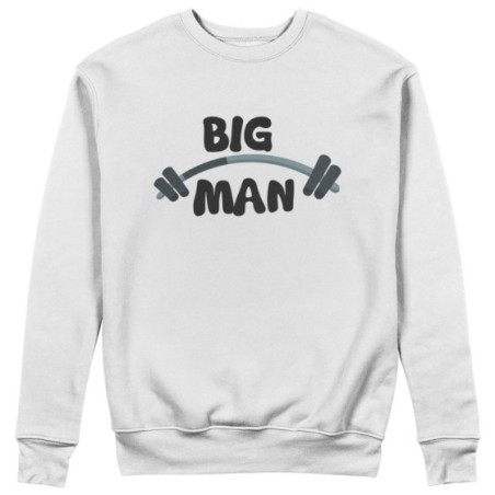 Felpa uomo big man fitness Per il papà