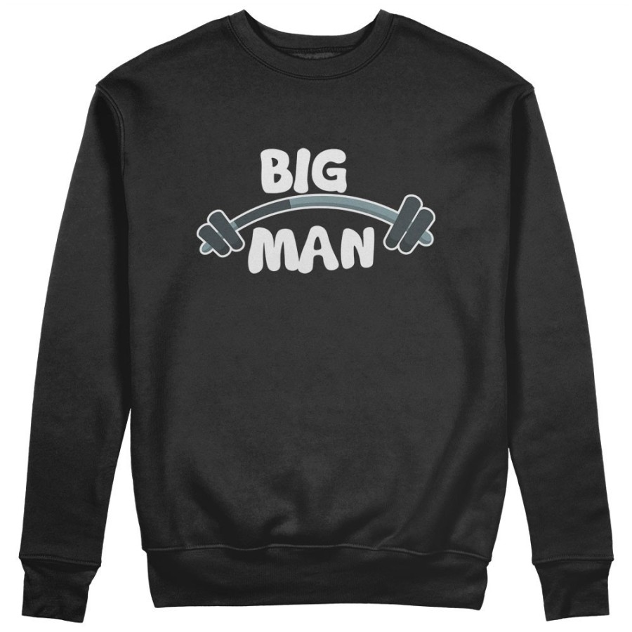 Felpa uomo big man fitness Per il papà