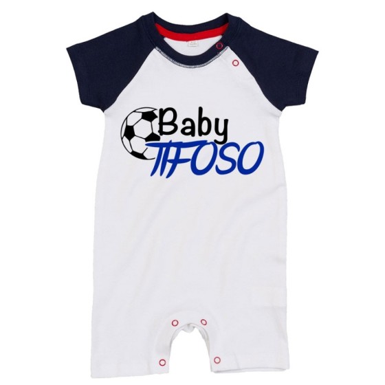 Pagliaccetto neonato baby tifoso baby tifosa Per la famiglia