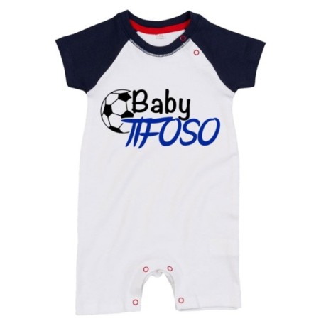 Pagliaccetto neonato baby tifoso baby tifosa