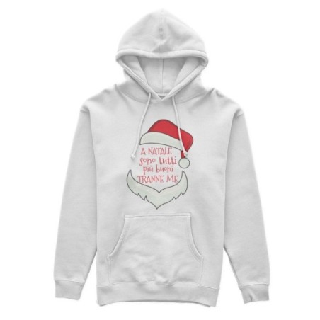 Felpa uomo personalizzabile con nome a natale sono tutti...
