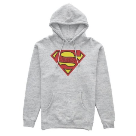 Felpa uomo personalizzata con nome superman Per il papà