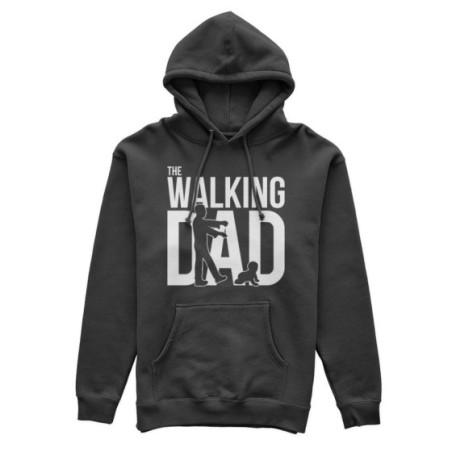 Felpa uomo the walking dad zombie