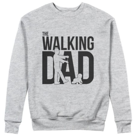 Felpa uomo the walking dad zombie Per il papà