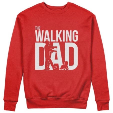 Felpa uomo the walking dad zombie Per il papà