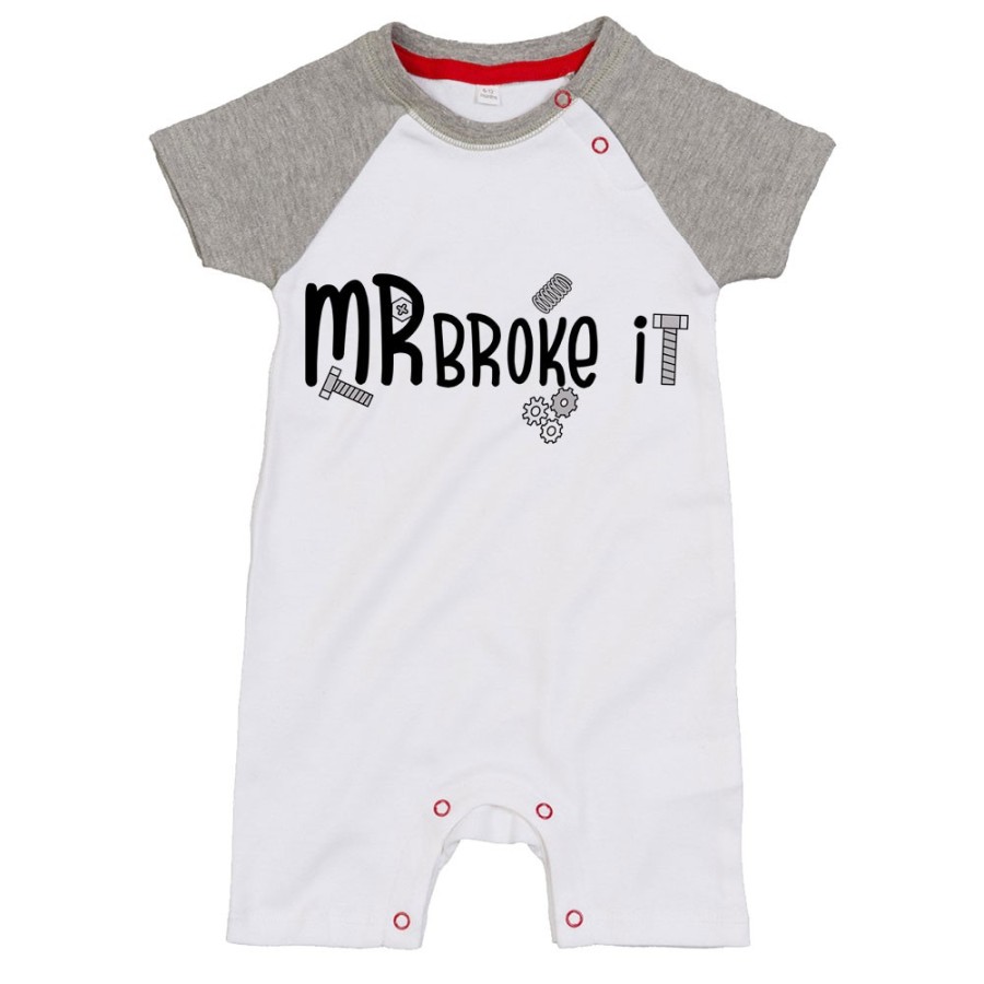 Pagliaccetto neonato mr mrs broke it Per la famiglia