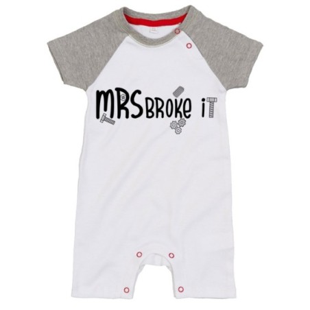 Pagliaccetto neonato mr mrs broke it Per la famiglia