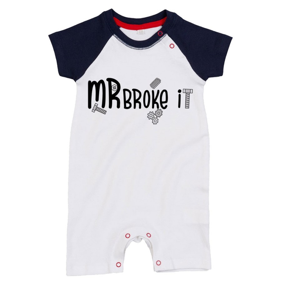 Pagliaccetto neonato mr mrs broke it Per la famiglia