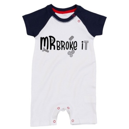 Pagliaccetto neonato mr mrs broke it Per la famiglia