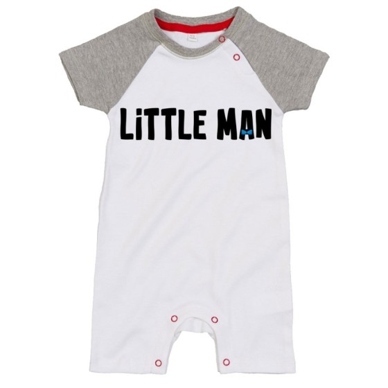 Pagliaccetto neonato little lady little man Per la famiglia