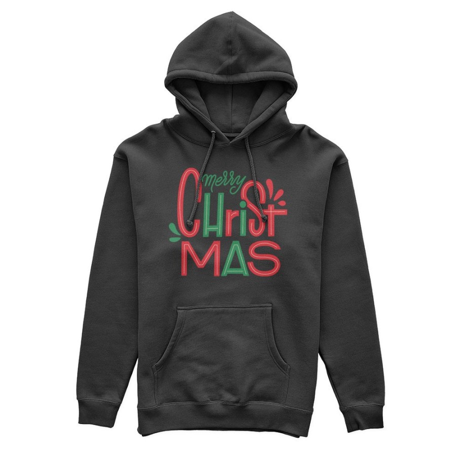 Felpa uomo personalizzabile con nome merry christmas colorful colorful Natale