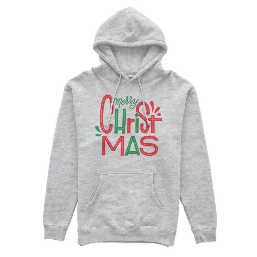 Felpa uomo personalizzabile con nome merry christmas colorful colorful Natale