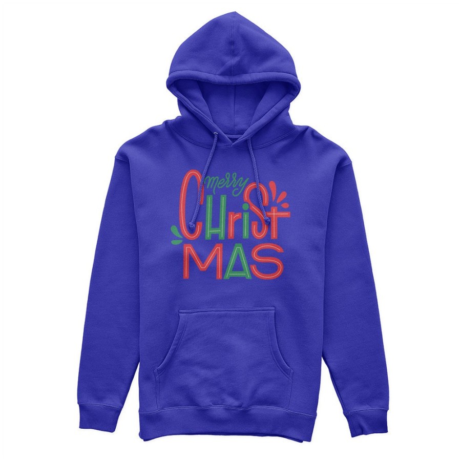 Felpa uomo personalizzabile con nome merry christmas colorful colorful Natale