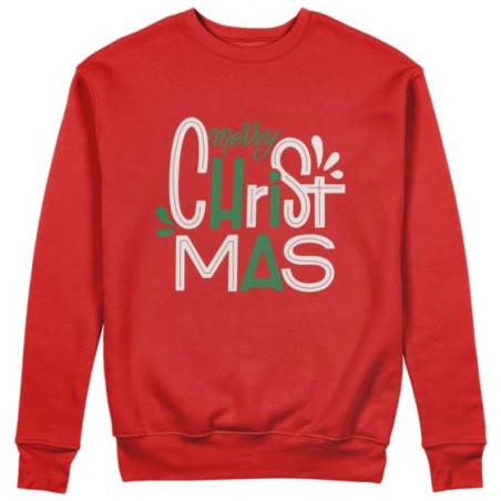 Felpa uomo personalizzabile con nome merry christmas colorful colorful Natale