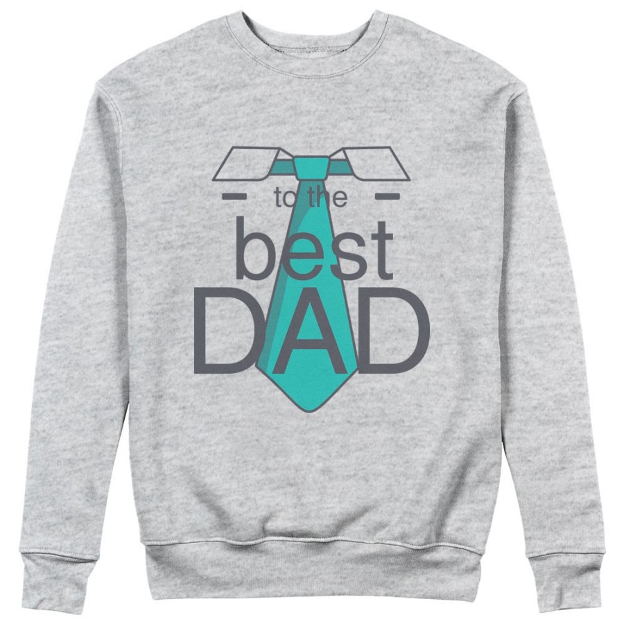Felpa uomo best dad cravatta Per il papà