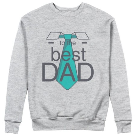Felpa uomo best dad cravatta Per il papà