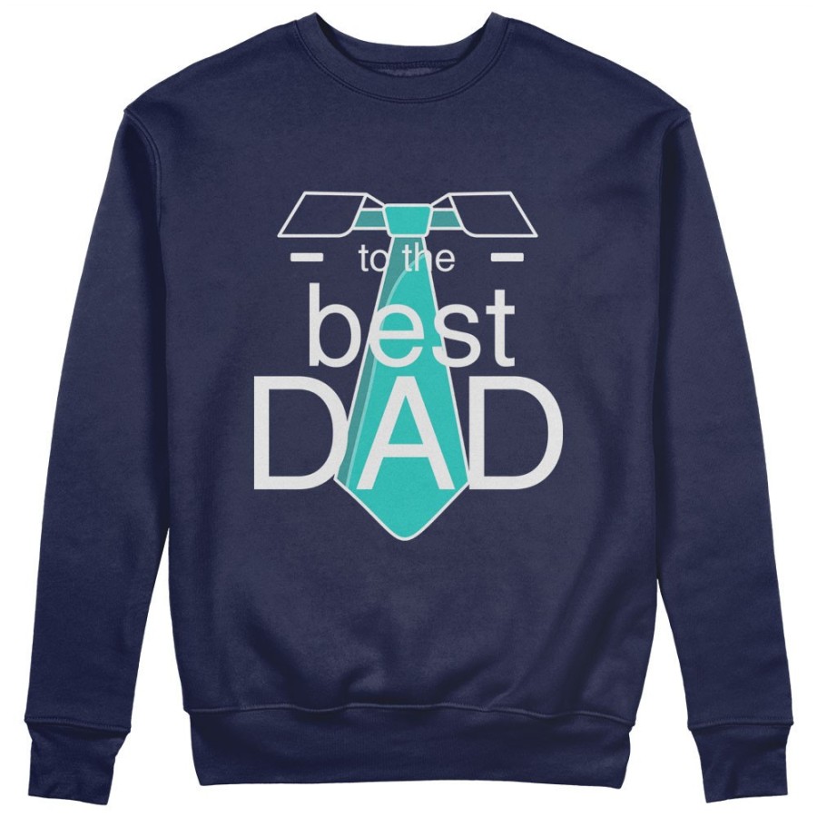 Felpa uomo best dad cravatta Per il papà