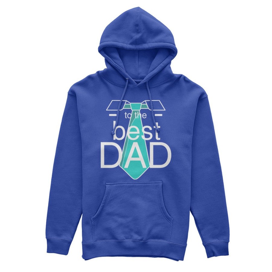 Felpa uomo best dad cravatta Per il papà