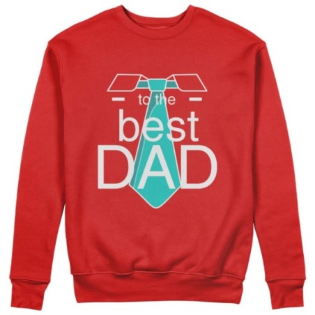 Felpa uomo best dad cravatta Per il papà