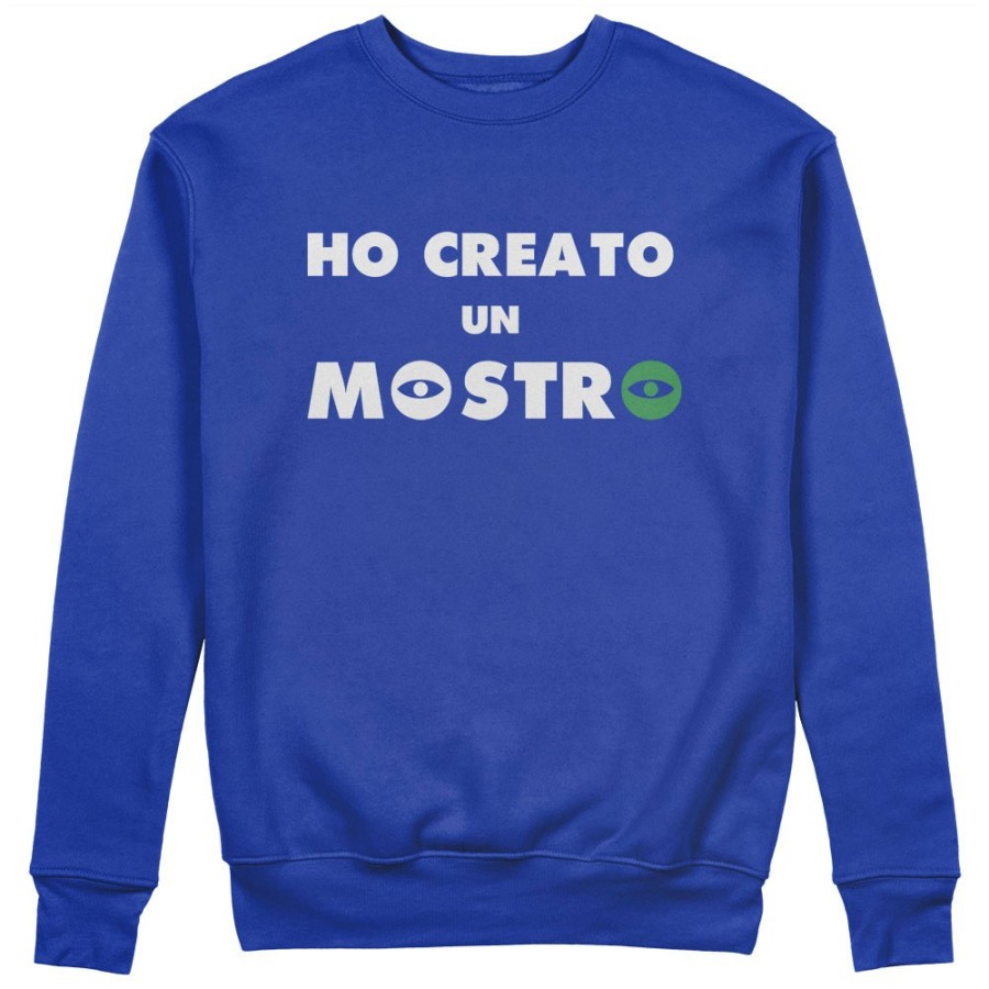Felpa uomo ho creato un mostro Per il papà