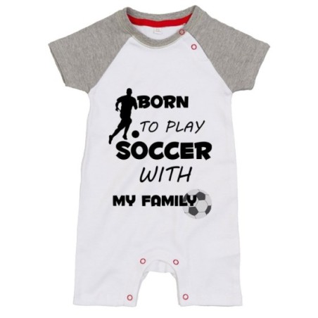 Pagliaccetto neonato born to play soccer with my family