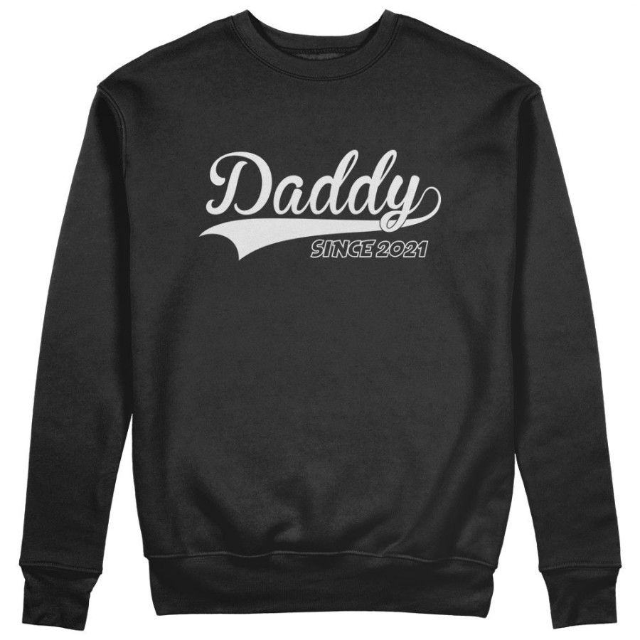 Felpa uomo personalizzata con anno daddy since Per il papà