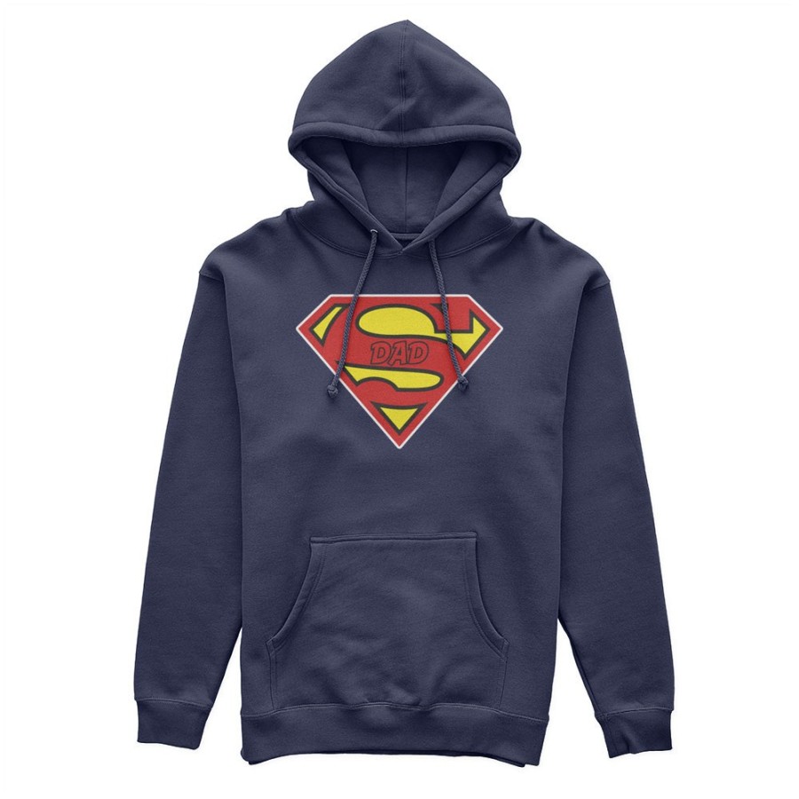 Felpa uomo super dad superman Per il papà