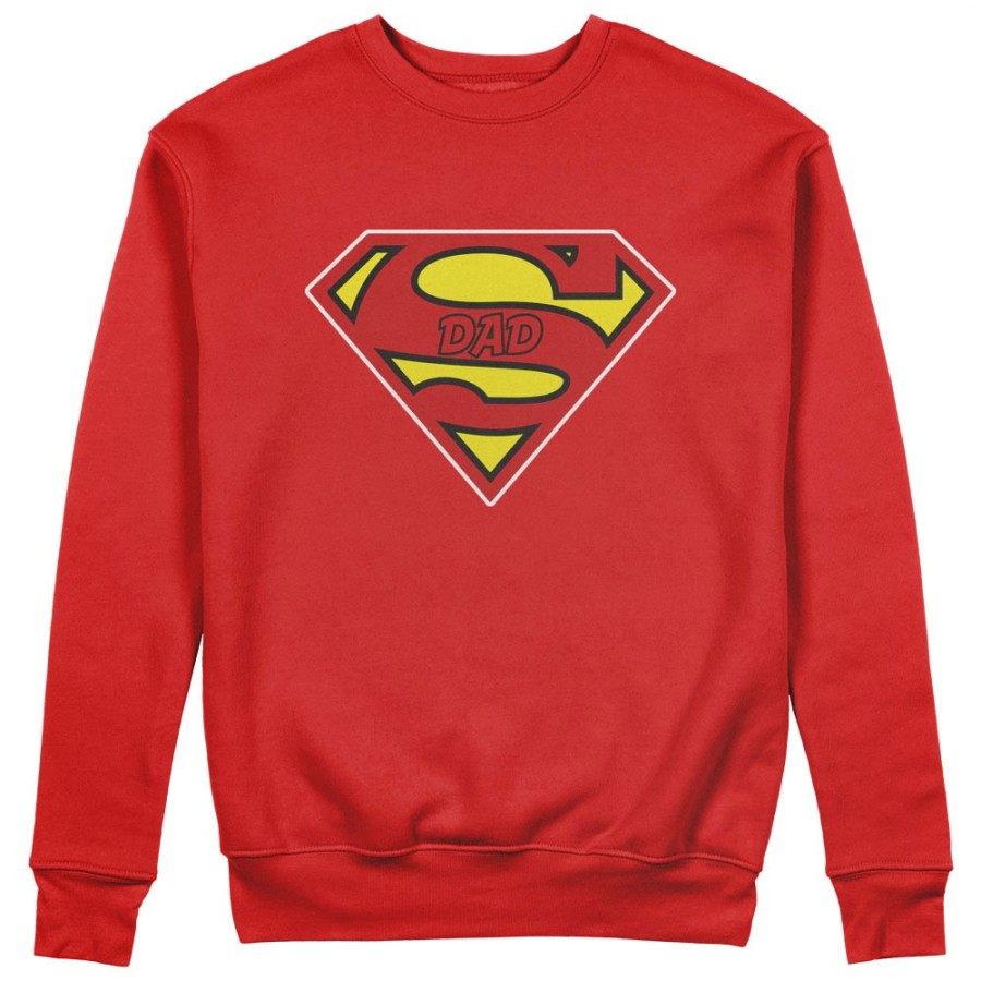 Felpa uomo super dad superman Per il papà