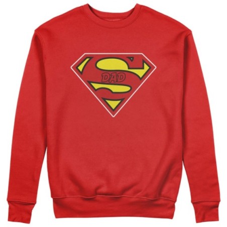 Felpa uomo super dad superman Per il papà