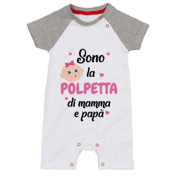 Pagliaccetto neonato sono la polpetta di papà Per la famiglia