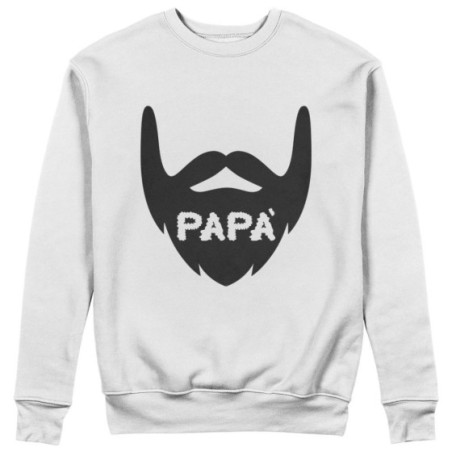 Felpa uomo barba papà