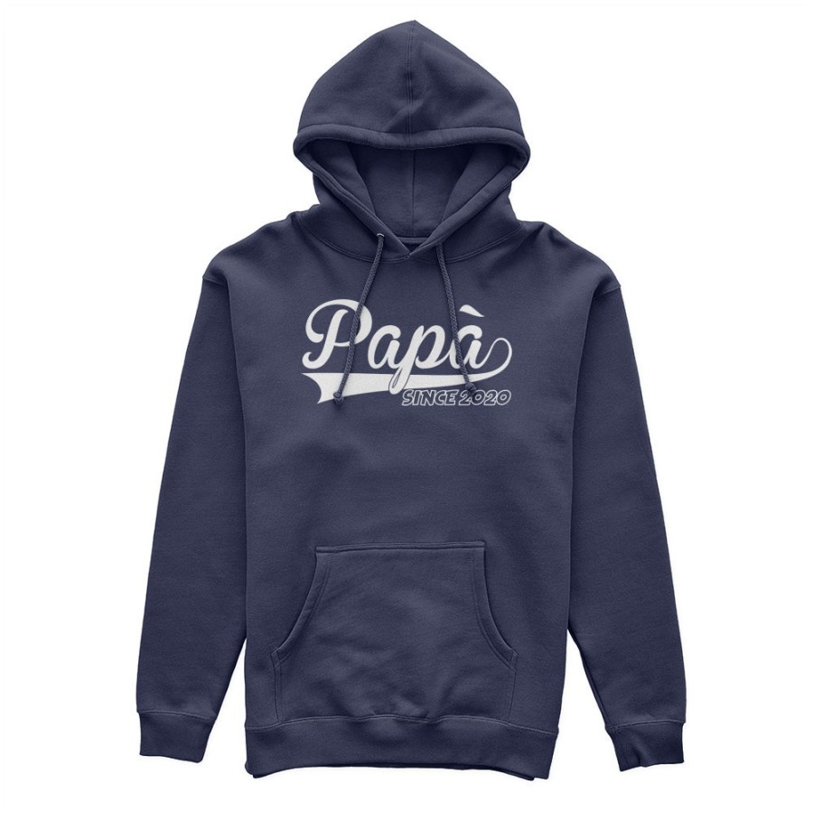 Felpa uomo personalizzata con anno papà since Per il papà