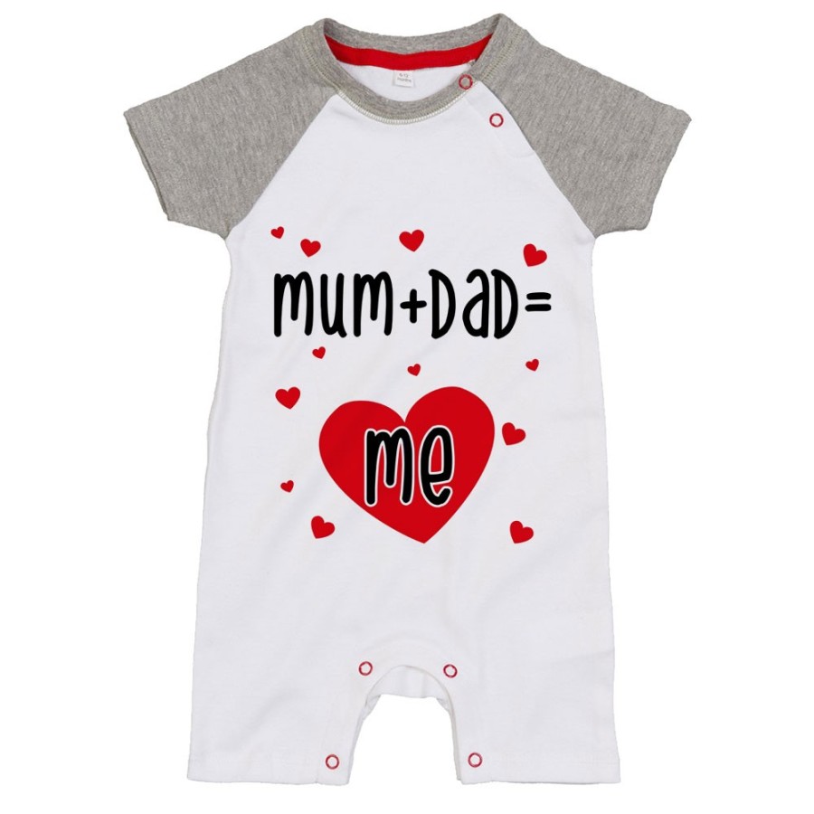 Pagliaccetto neonato mum + dad me Per la famiglia