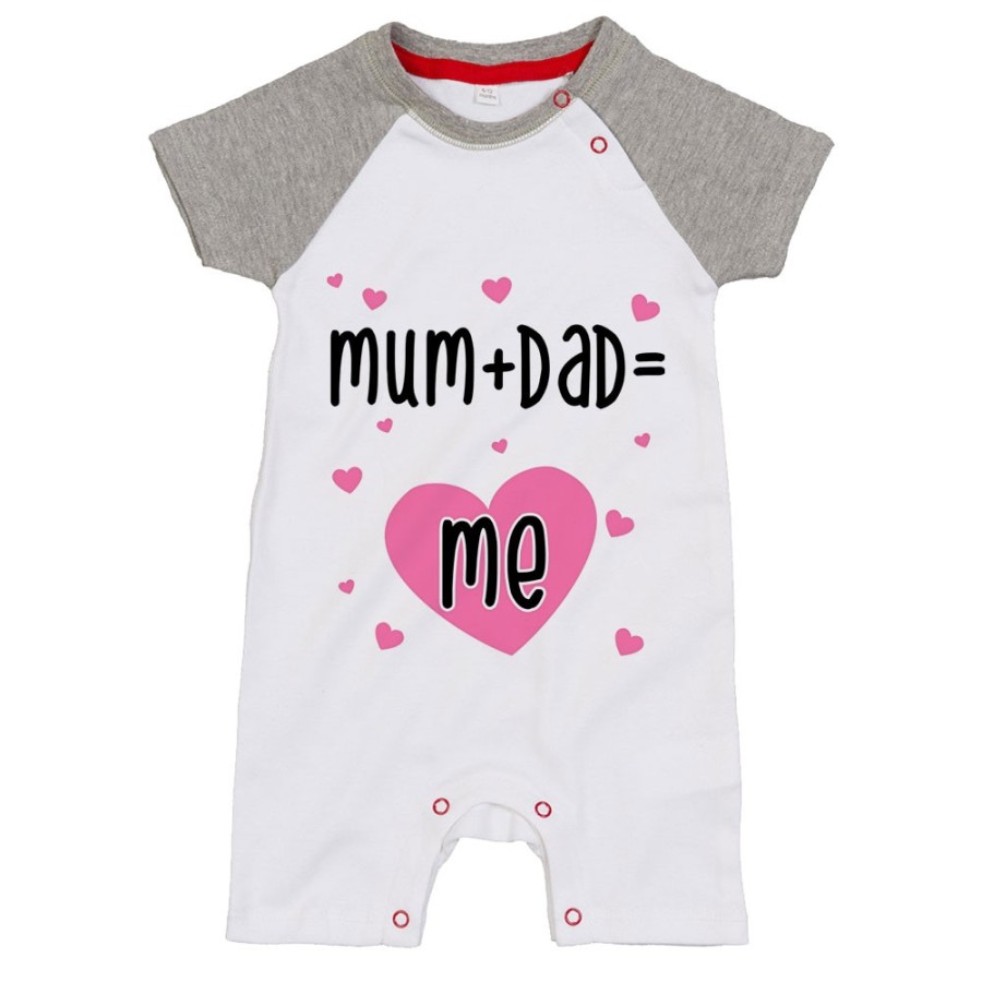 Pagliaccetto neonato mum + dad me Per la famiglia