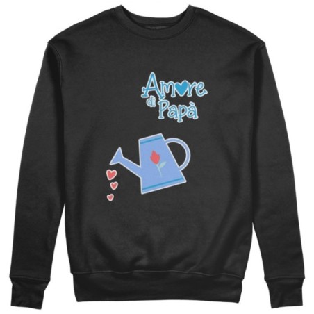 Felpa uomo amore di papà