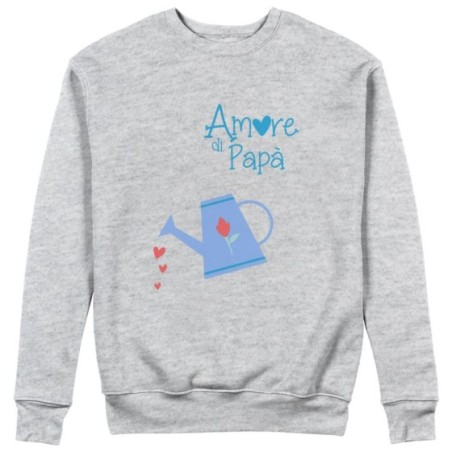 Felpa uomo amore di papà Per il papà