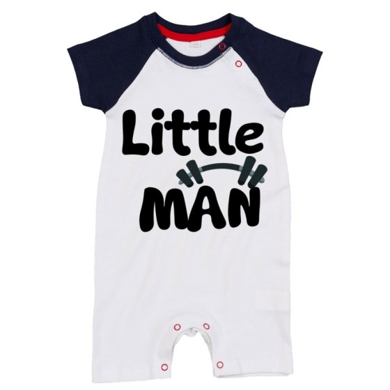 Pagliaccetto neonato little man little lady Per la famiglia