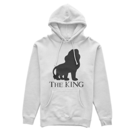 Felpa uomo the king Per il papà